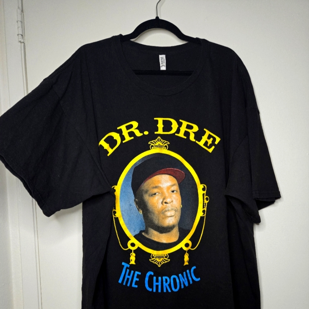 3XL MEN - BLACK - DR. DRE - TALL T SHIRT